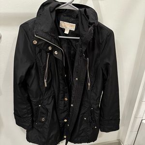 Gorgeous Michael Kors rain jacket in black